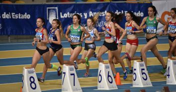 Andrea Romero es planta a les finals de Pista Coberta