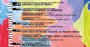 Formentera celebra el dia de la infància amb activitats esportives, culturals i lúdiques