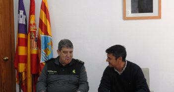 El Consell s’acomiada del cap de la Guàrdia Civil a les Pitiüses