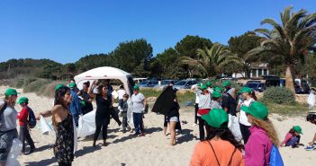 Jornada voluntària de neteja de platges a Formentera