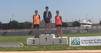 Llorenç Vidal fa doblet d’or al Campionat Balear d’Atletisme