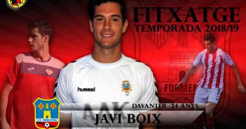 El Formentera fitxa el davanter Javi Boix