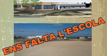 Manifestació per reclamar el nou col·legi de Sant Ferran