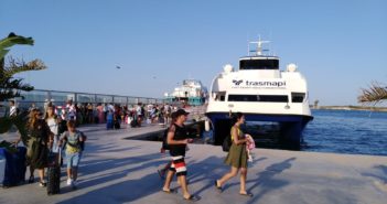 Augmenta un 4% el trànsit de passatgers al port de la Savina