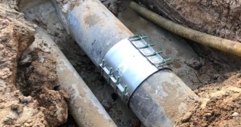Reparada la fuita del camí de l’estany Pudent
