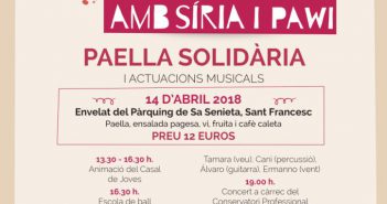 Demà se celebra la Festa solidària per Síria i Pawi