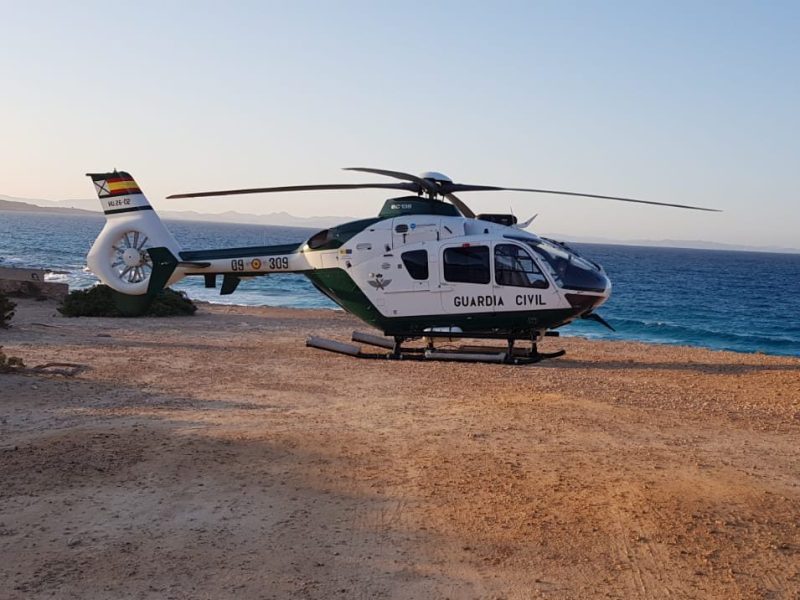 Helicòpter de la Guàrdia Civil.