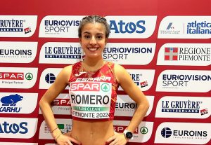 Andrea Romero al Campionat europeu de cros.