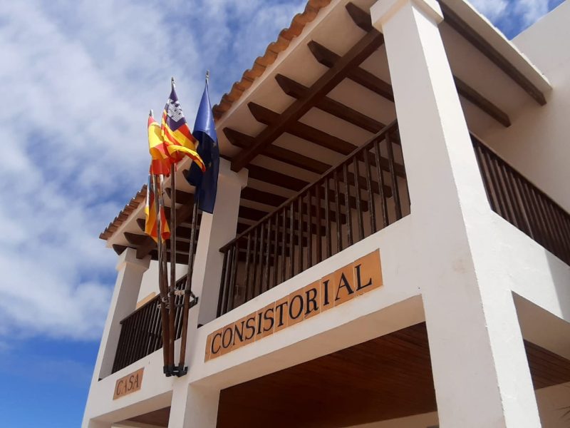 Seu central del Consell de Formentera. Arxiu