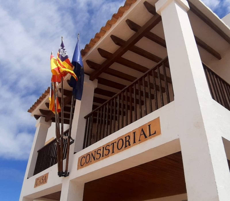 Seu central del Consell de Formentera. Arxiu