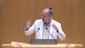 Juanjo Ferrer al Senat.