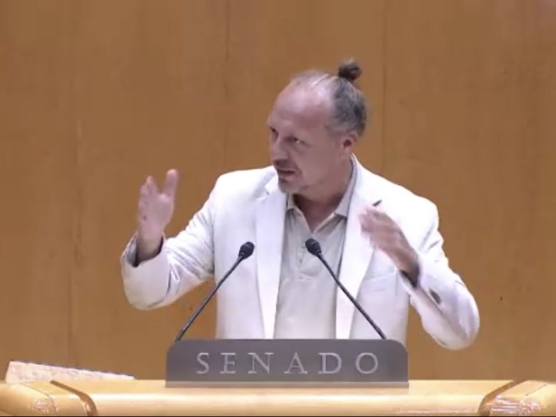 Juanjo Ferrer al Senat.