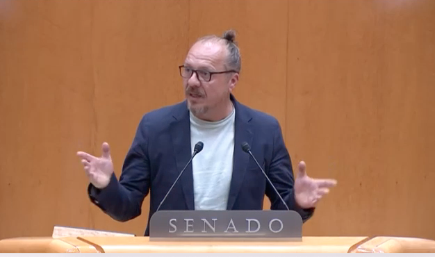 Juanjo Ferrer, senador electe d'Eivissa i Formentera, al Senat.