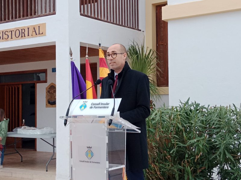Óscar Portas, president del Consell Insular de Formentera