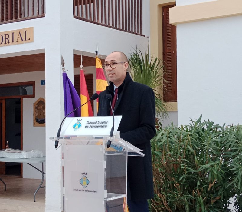 Óscar Portas, president del Consell Insular de Formentera