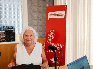 Neus Riera Balanzat a Ràdio Illa.