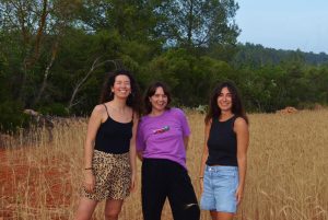 Jessica Ferrer Escandell, Núria Ribas Costa i Sofia Vergara Levitt.