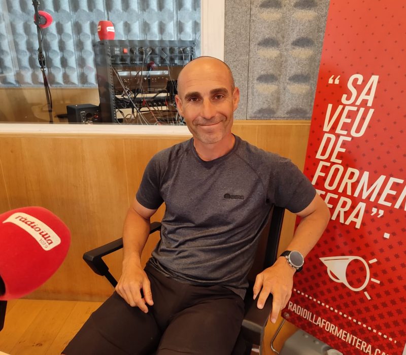 José Antonio Arribas, de 'Formentera Divers' a Ràdio Illa.