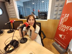 Shadia Nasser, notària de Formentera, a Ràdio Illa.
