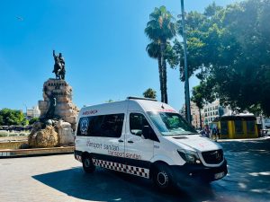 Ambulància del Servei de Salut de les Illes Balears.