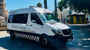 Ambulància del Servei de Salut de les Illes Balears.