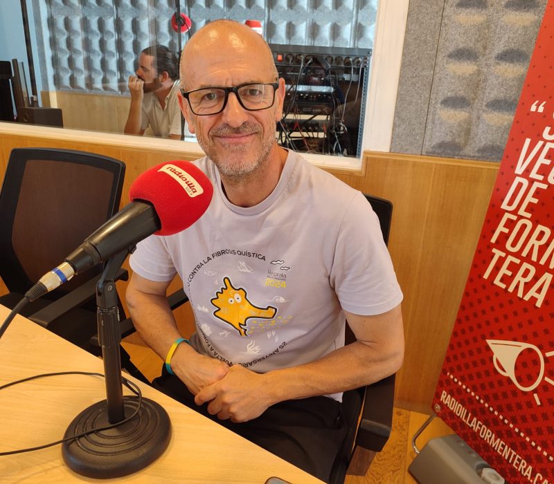 Carlos Pons, de la 'Fundació Respiralia', a Ràdio Illa.