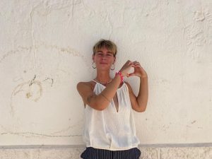 Mathilde Mouffe a Sant Francesc.