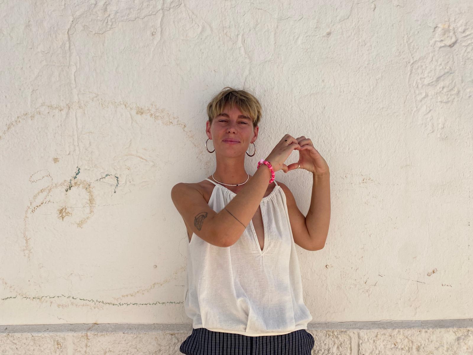 Mathilde Mouffe a Sant Francesc.