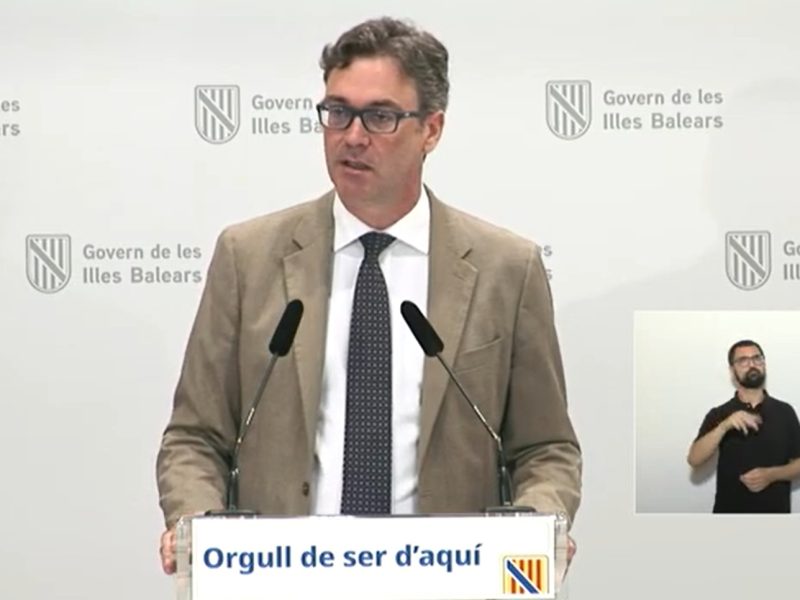 Antoni Costa, vicepresident i conseller d'Economia del Govern Balear.