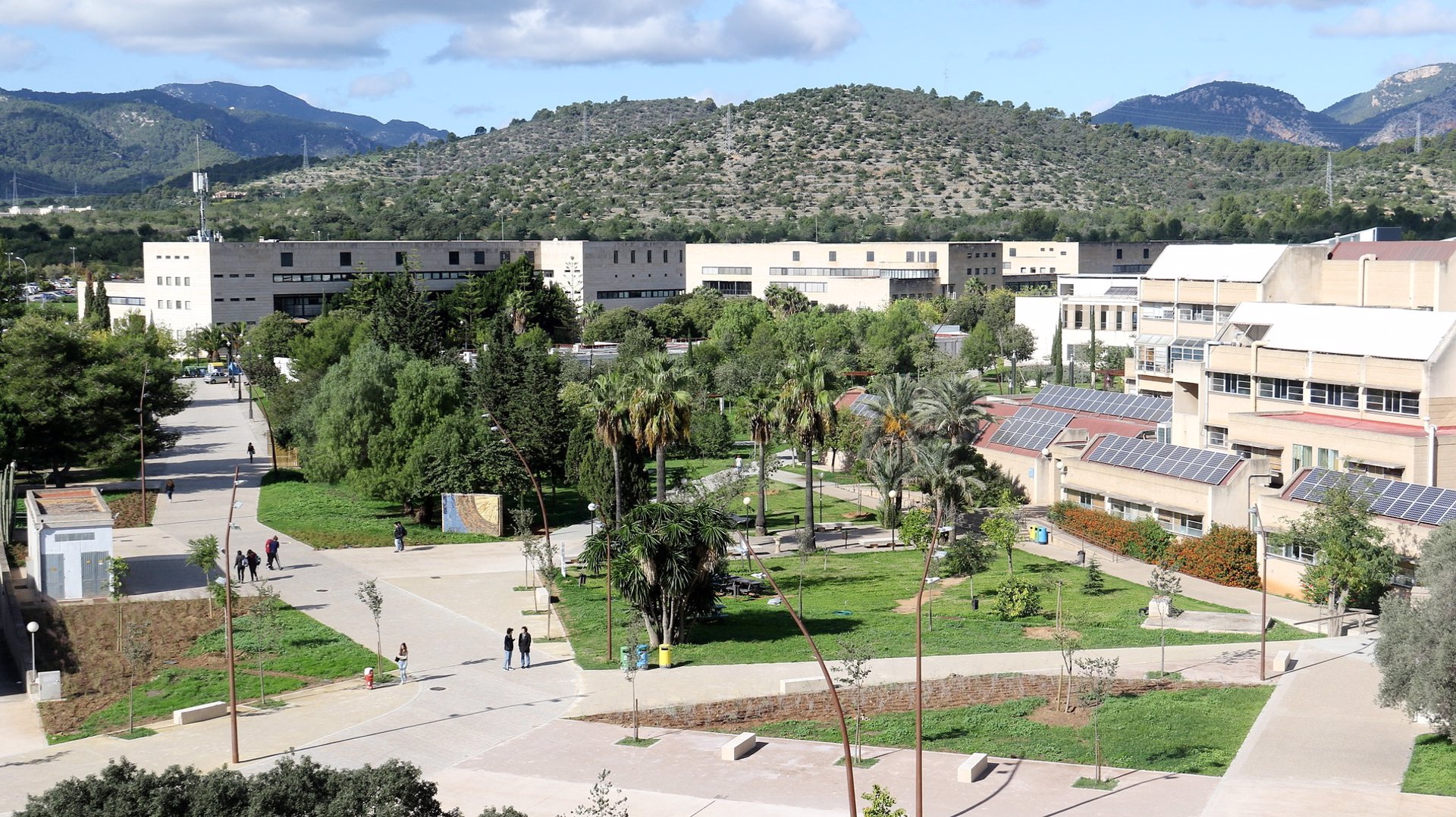 El campus de la Universitat de les Illes Balears.