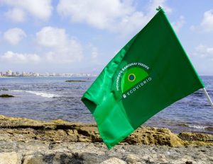 Bandera verda d'Ecovidrio.