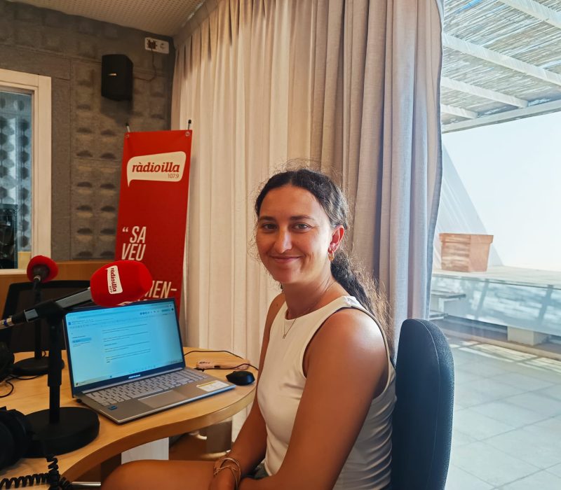 Jahmila Canale a Ràdio Illa.